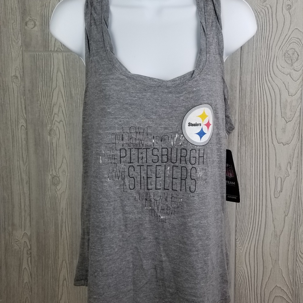 NWT NFL  Pittsburgh Steelers Racerback